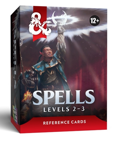 DnD 5e - Trove 2 (Spell Cards level 2-3) - Reference Cards Deck
